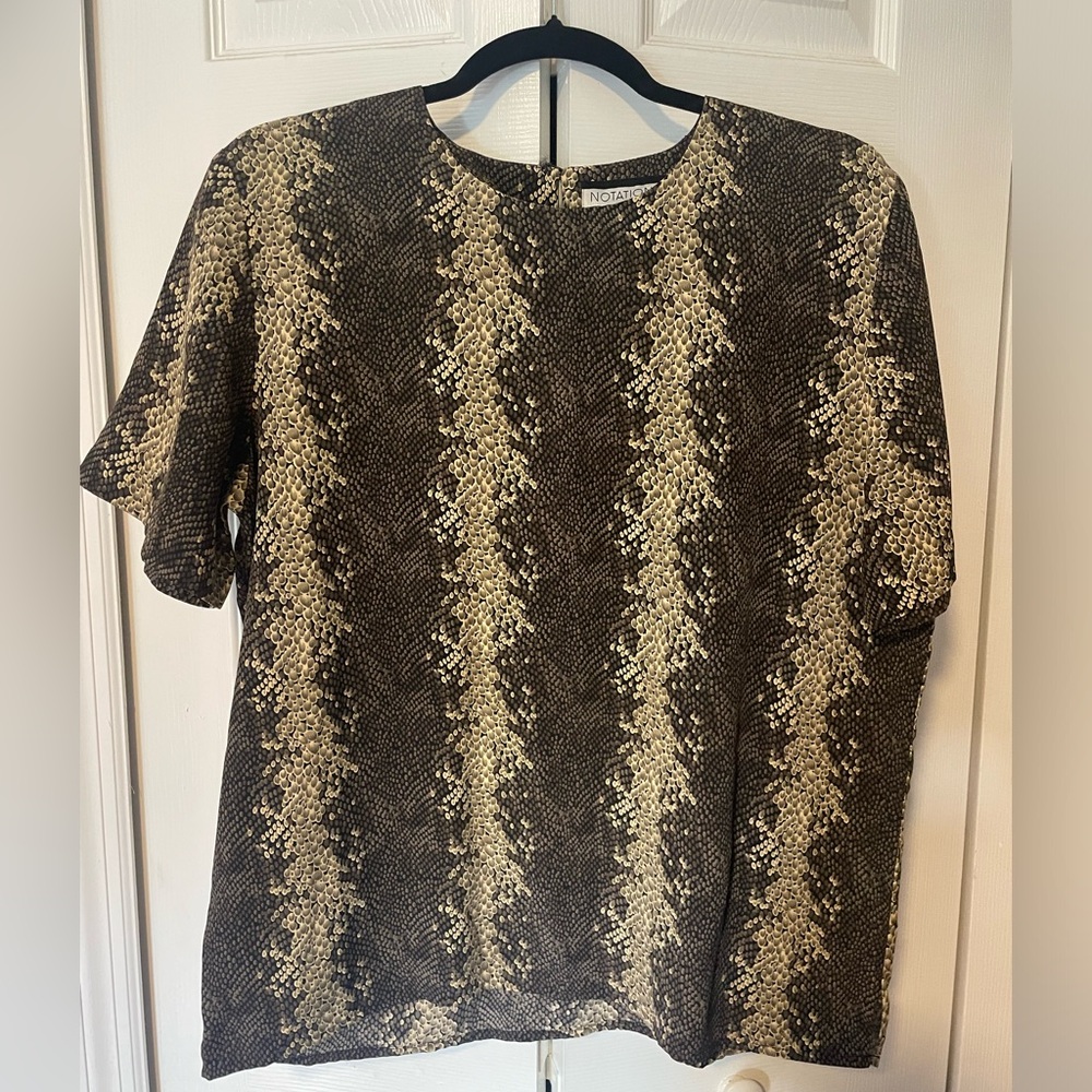 Notations blouse